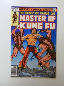 Master of Kung Fu #81 (1979) VF condition