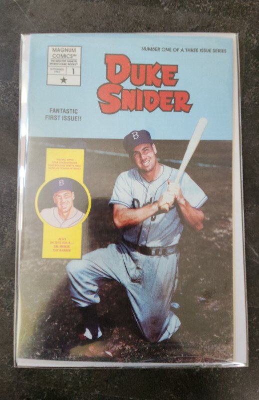 DUKE SNIDER #1 LIMITED EDITION! STILL SEALED IN POLLYBAG!!!!