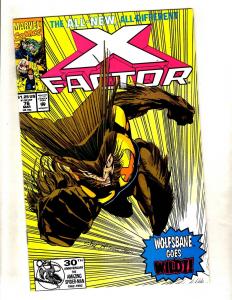 Lot Of 12 X-Factor Marvel Comic Books # 72 73 75 76 77 78 79 80 81 82 83 84 MF11 