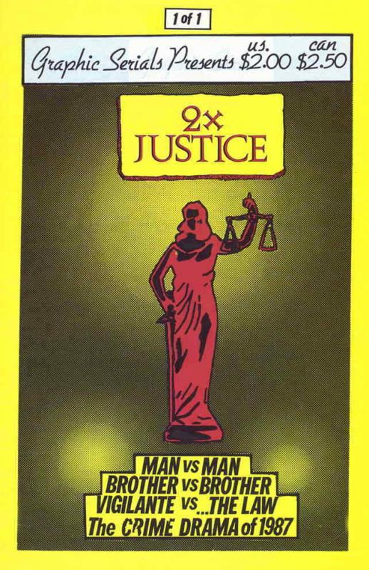 Two x Justice #1 FN; Graphic Serials | save on shipping - details inside 