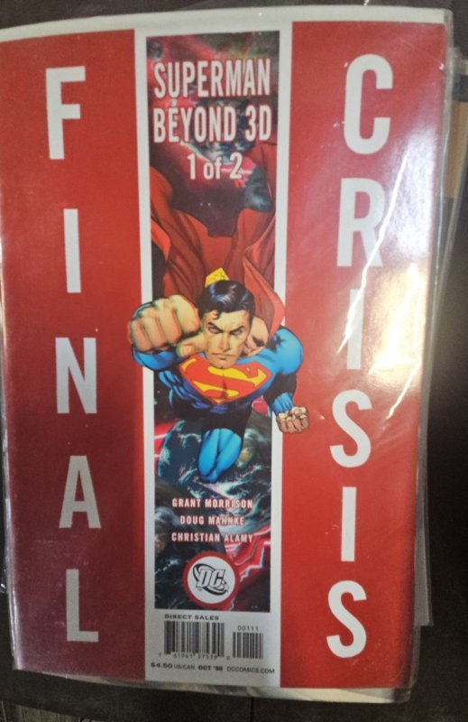Final Crisis Superman Beyond 3D #1