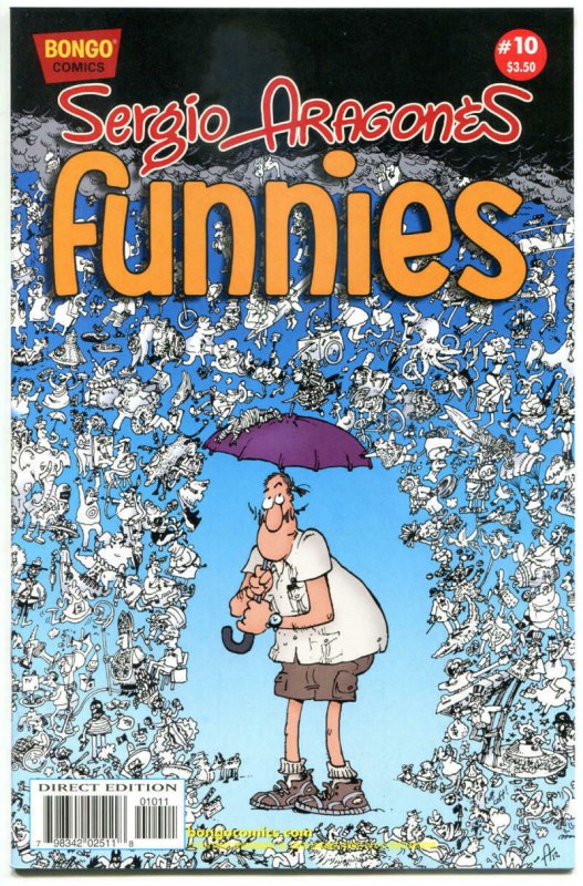 Sergio Aragones - FUNNIES 10 NM Bongo Groo / Mad fame 2011 more in store