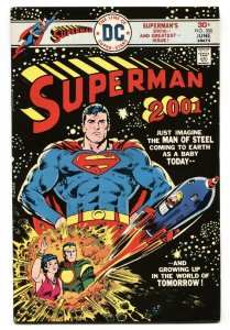 SUPERMAN #300 comic book 1976  DC COMICS  ROCKET COVER VF/NM