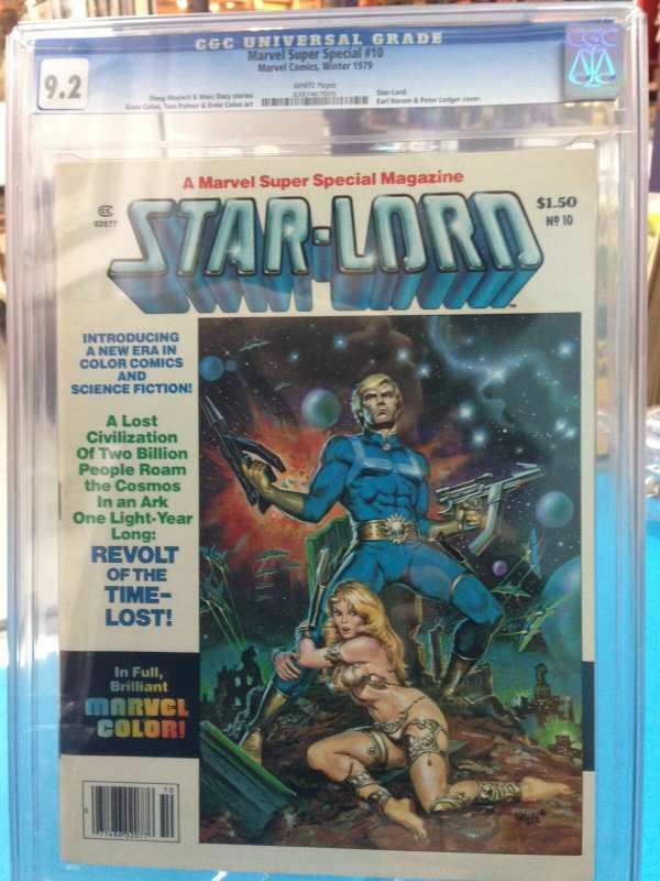 Marvel Super Special #10- CGC 9.2  STAR LORD-GUARDIANS OF THE GALAXY 0207407005