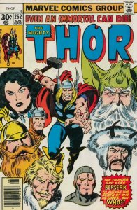 Thor #262 FN; Marvel | save on shipping - details inside 