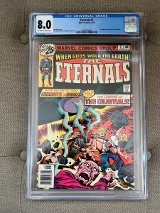 The Eternals #2 (1976) CGC 8.0