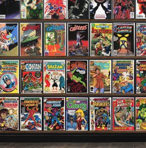 Huge Lot 130+ Comics with Captain America, Fantastic Four & More!