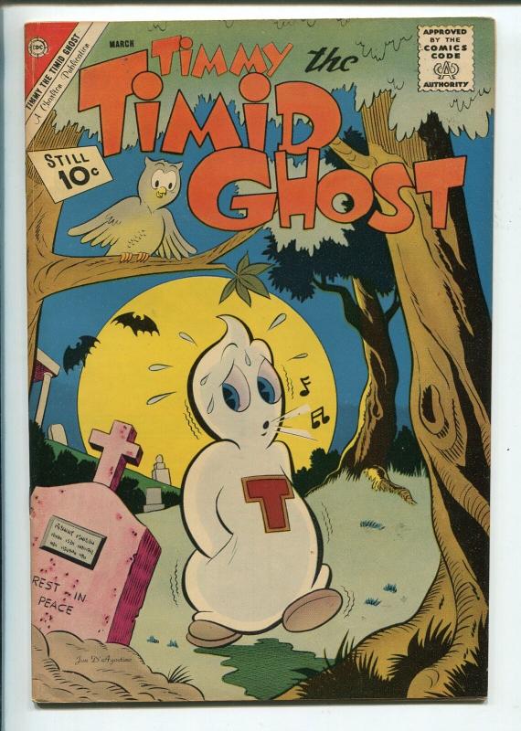 TIMMY THE TIMID GHOST #31 1962-CHARLTON-RARE ISSUE-fn/vf