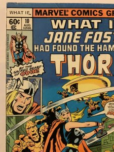Jane Foster Thor 4 Books Lot: What If, Thor #1 1st Jane Foster Thor Read Please 