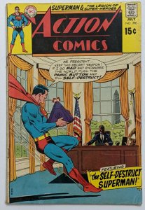 Action Comics #390 (Jul 1970, DC) Good 2.0 Curt Swan and Murphy Anderson cover