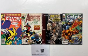 4 Marvel Comics Fantastic Four# 1+Fafhrd# 1+Avengers# 361+The Falcon# 4 32 JS46