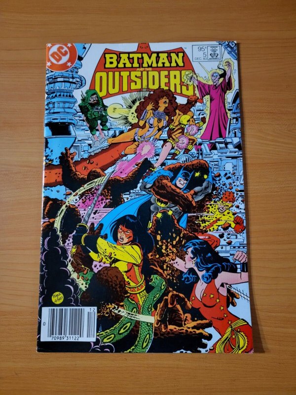 Batman And The Outsiders #5 Newsstand Variant ~ NEAR MINT NM ~ 1983 DC Comics