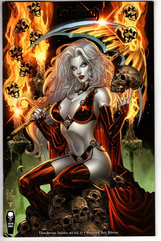 LADY DEATH TREACHEROUS INFAMY #2 (OF 2) CVR C PREMIUM FOIL E 