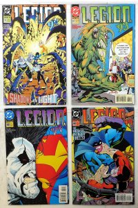 L.E.G.I.O.N. Lot 4 #54, 61, 63, 66 1993 DC Legion Super-Heroes Comics