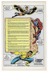 Spider-Man, Storm and Power Man Marvel Comics Group cover (1981)