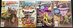Indiana Jones and the Last Crusade #1-4 Set Marvel Comics 1989 Avg VF