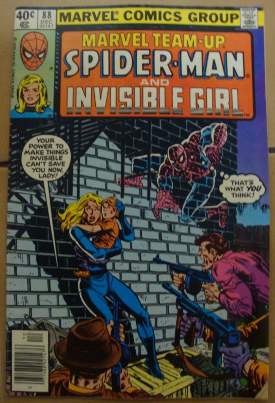 Marvel Team-Up #88 Spider-Man & Invisible Woman Chris Claremont Sal Buscema