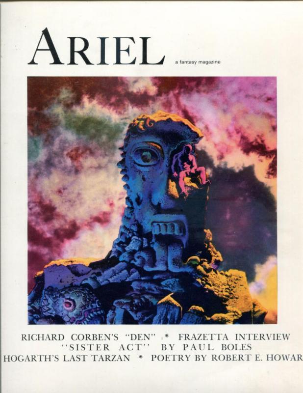 ARIEL Fantasy Magazine, GN, FN/VF, Richard Corben, Frank Frazetta, 1976