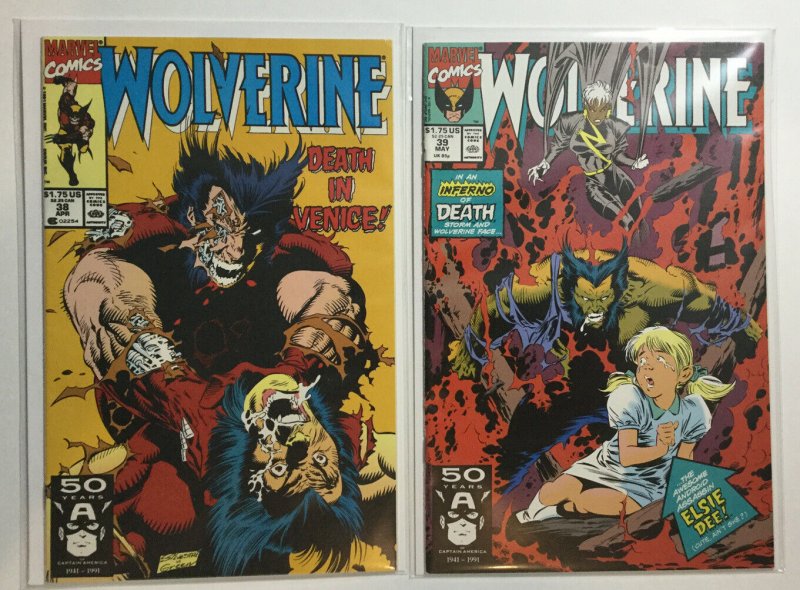 Wolverine 38 39 Nm Near Mint Marvel Comics