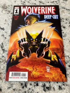 Lot Of 4 Wolverine Deep Cut Marvel Comic Books # 1 2 3 4 NM 1st Prints 11 J423