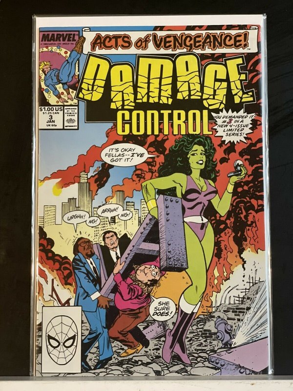 Damage Control Acts Of Vengeance (1989 Marvel) 2nd Series 