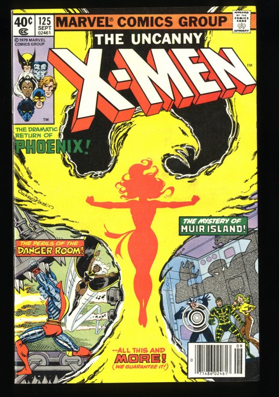 X-Men #125 VF/NM 9.0 Phoenix Jean Grey!