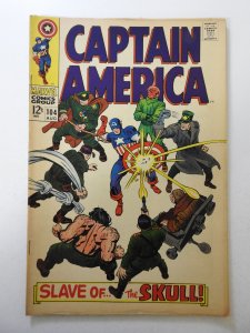 Captain America #104 (1968) FN- Condition! moisture stain