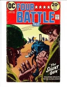 Four Star Battle Tales #4 (Sep-73) FN- Mid-Grade The Three Frogmen