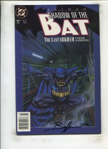 BATMAN:SHADOW OF THE BAT #2(8.0) SIGNED NORM BREYFOGLE & BRIAN STELFREEZE!! 1992