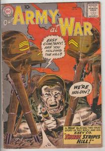 Our Army at War #90 (Jan-60) GD/VG Affordable-Grade Easy Company, Sgt. Rock