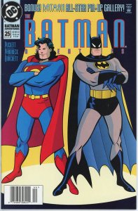 Batman Adventures 25 1994 9.0 (our highest grade) Superman! Giant-Sized!