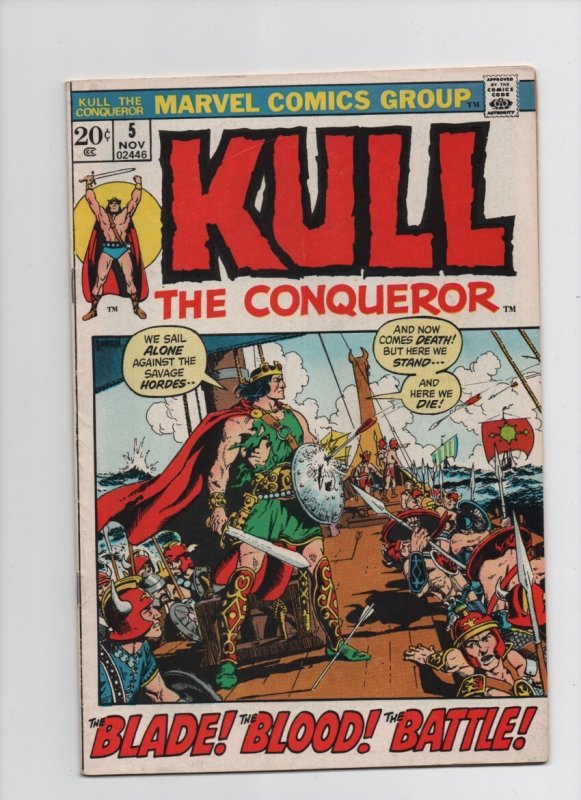Kull The Conqueror #2-10 - Lot of 10 - 1972 (Mid-Grade) WH