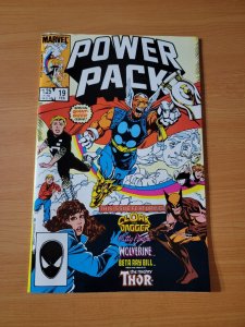 Power Pack #19 Direct Market Edition ~ NEAR MINT NM ~ 1986 Marvel Comics