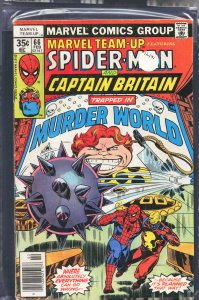 Marvel Team-Up #66 (1978) Captain Britain [Key Issue]