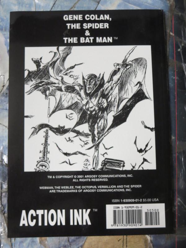 The Spider #1 Sneak Preview Webman Chuck Dixon Greg Luzniak Gene Colan cover.