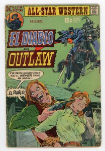 All-Star Western #3 Gil Kane Neal Adams Cover GD+