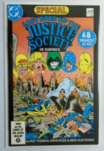 Last Days of the Justice Society Special #1 7.0 (1986) 