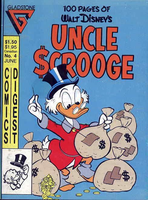 Uncle Scrooge Comics Digest #4 VF/NM; Gladstone | save on shipping - details ins