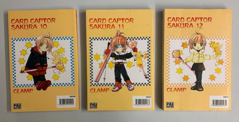 Card Captor Sakura Vol. 1-12 Complete Set FRENCH  