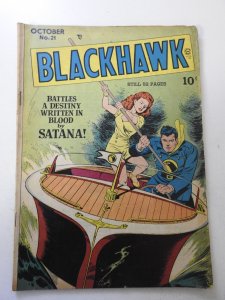 Blackhawk #21 (1948) VG+ Condition