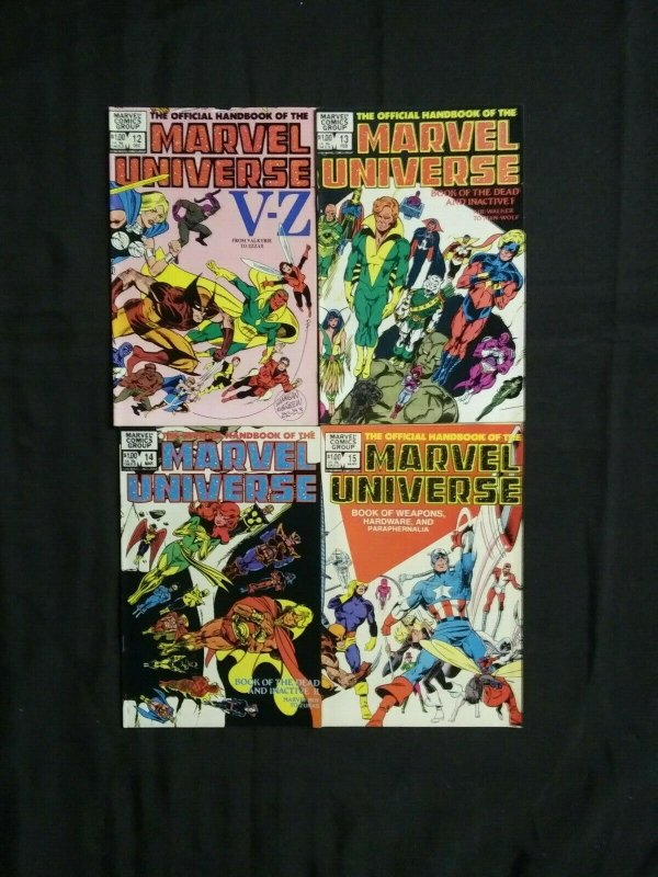 MARVEL UNIVERSE 2 LOTS 1983/85 OF 25 COMICS..1st#1-4,8,10-18,AND 1,6,8-15  F -NM