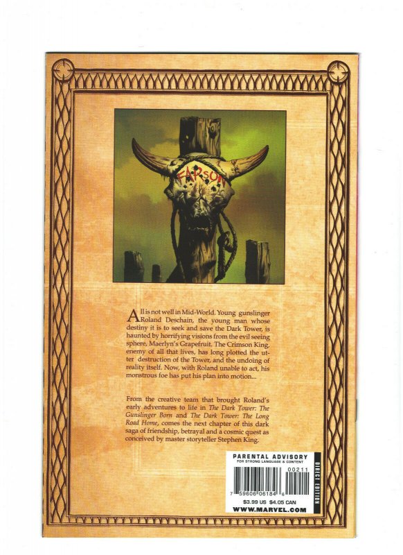 Dark Tower: Treachery #2 NM- 9.2 Marvel Comics 2008 Stephen King