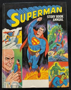 SUPERMAN HARDCOVER UK STORYBOOK ANNUAL 1968 VF