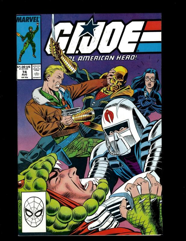 Lot of 12 GIJoe Marvel Comics #67 68 69 69 70 71 72 73 74 77 91 Yearbook 4 J411