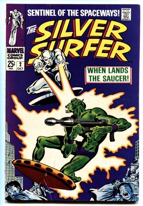 SILVER SURFER #2 comic book-1968-FIRST BADOON-marvel