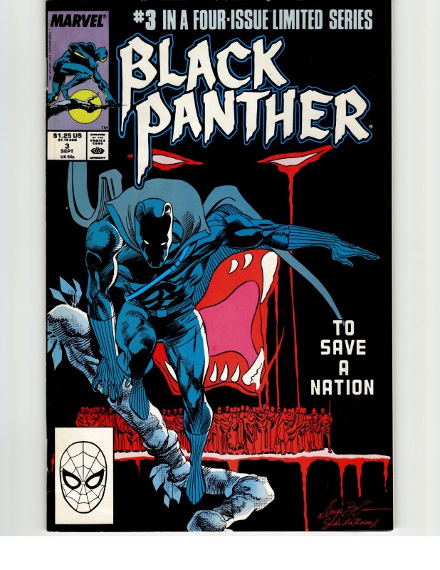 Black Panther #3 (1988) Black Panther