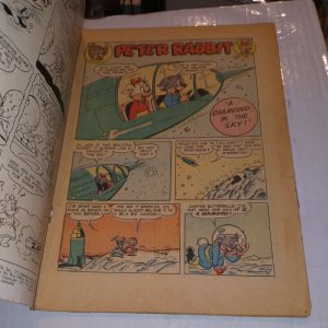 New Adventures Of Peter Rabbit #17 Avon Comics 1953 Golden Age Funny Animal