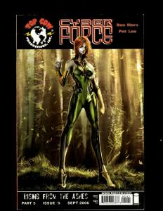 Lot of 9 Comic Books Cyber Force 1 5 4 6 5 3 Fusion 3 2 Gen13 1 J398