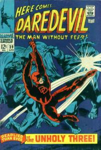 Daredevil #39 VG; Marvel | low grade comic - save on shipping - details inside