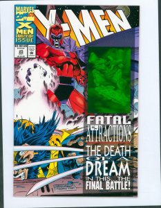 X-Men #25 (1993) Magneto rips out Wolverine's Adamantium